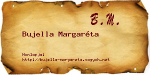 Bujella Margaréta névjegykártya