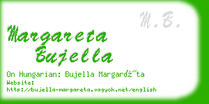 margareta bujella business card